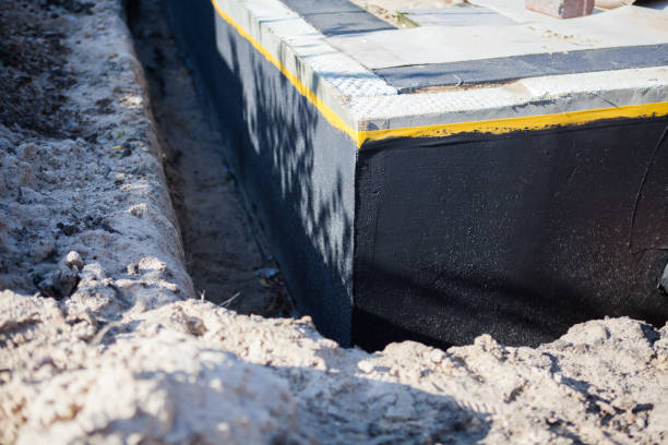 Professional Foundation Crack Repair technician working in Albion, IN
